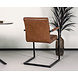 Lizzely Garden & Living Chaise de salle à manger Kuge Design cognac mate avec accoudoirs Lizzely Garden & Living Chaise de salle à manger Kuge Design cognac mate avec accoudoirs