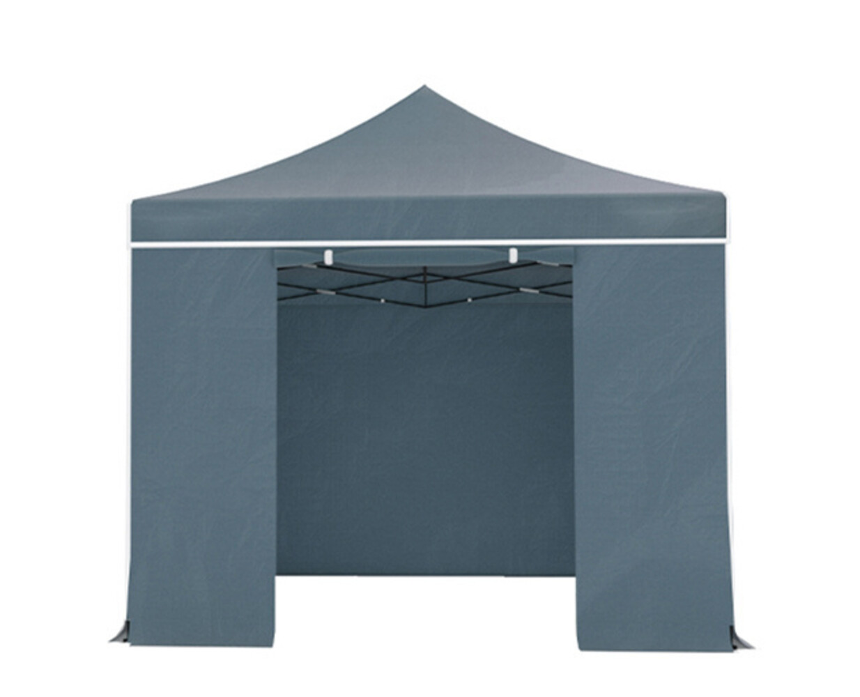 Tonnelle de jardin Easy Up pliable luxe 3x3m gris Tonnelle de jardin Easy Up pliable luxe 3x3m gris