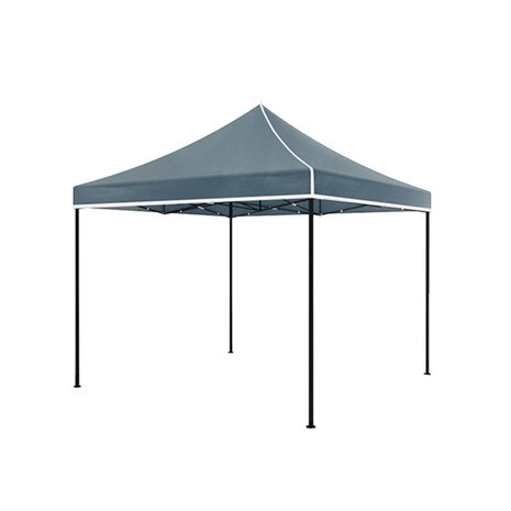 Lizzely Garden & Living Tonnelle de jardin Easy Up pliable luxe 3x3m gris Lizzely Garden & Living Tonnelle de jardin Easy Up pliable luxe 3x3m gris
