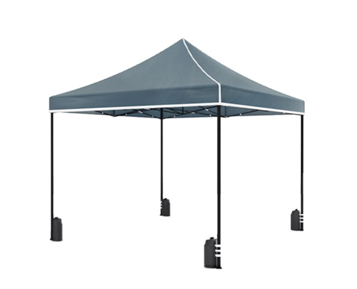 Tonnelle de jardin Easy Up pliable luxe 3x3m gris Tonnelle de jardin Easy Up pliable luxe 3x3m gris