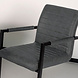 Lizzely Garden & Living Chaise de salle à manger Kuge Design anthracite avec accoudoirs Lizzely Garden & Living Chaise de salle à manger Kuge Design anthracite avec accoudoirs