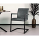 Lizzely Garden & Living Chaise de salle à manger Kuge Design anthracite avec accoudoirs Lizzely Garden & Living Chaise de salle à manger Kuge Design anthracite avec accoudoirs