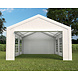 Lizzely Garden & Living Tente de réception 4x6m semi professionnelle 180 gr/m² PE blanc tonnelle de jardin Lizzely Garden & Living Tente de réception 4x6m semi professionnelle 180 gr/m² PE blanc tonnelle de jardin