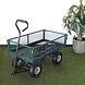 Lizzely Garden & Living Chariot professionnel vert remorque de jardin Lizzely Garden & Living Chariot professionnel vert remorque de jardin