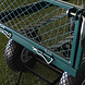 Lizzely Garden & Living Chariot à tirer professionnel vert remorque de jardin