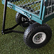 Lizzely Garden & Living Chariot professionnel vert remorque de jardin Lizzely Garden & Living Chariot professionnel vert remorque de jardin