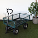 Lizzely Garden & Living Chariot professionnel vert remorque de jardin Lizzely Garden & Living Chariot professionnel vert remorque de jardin