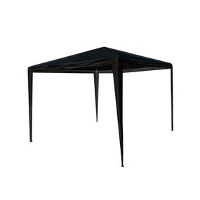 Lizzely Garden & Living Tente de réception 3x3m noir budget sans parois latérales tonnelle de jardin Lizzely Garden & Living Tente de réception 3x3m noir budget sans parois latérales tonnelle de jardin
