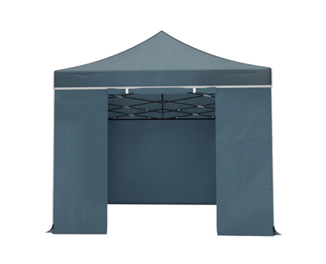 Tonnelle de jardin Easy Up pliable luxe 3x4,5m gris