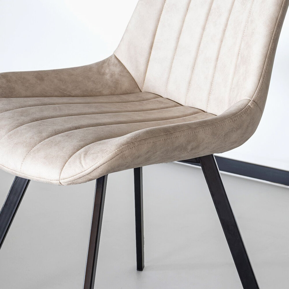 Chaise de salle à manger Susta beige