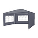 Lizzely Garden & Living Tente de réception 3x4m Budget gris Lizzely Garden & Living Tente de réception 3x4m Budget gris