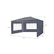 Lizzely Garden & Living Tente de réception 3x4m Budget gris Lizzely Garden & Living Tente de réception 3x4m Budget gris