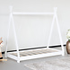 Lizzely Garden & Living Lit pour bambin Michelle blanc 148x76x137cm lit pour enfant Lizzely Garden & Living Lit pour bambin Michelle blanc 148x76x137cm lit pour enfant