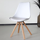 Lizzely Garden & Living Chaise de salle à manger Stilo avec rembourrage à l’assise blanc Lizzely Garden & Living Chaise de salle à manger Stilo avec rembourrage à l’assise blanc