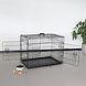 Lizzely Garden & Living Cage pour chien solide 77x52x57cm 2 portes Lizzely Garden & Living Cage pour chien solide 77x52x57cm 2 portes