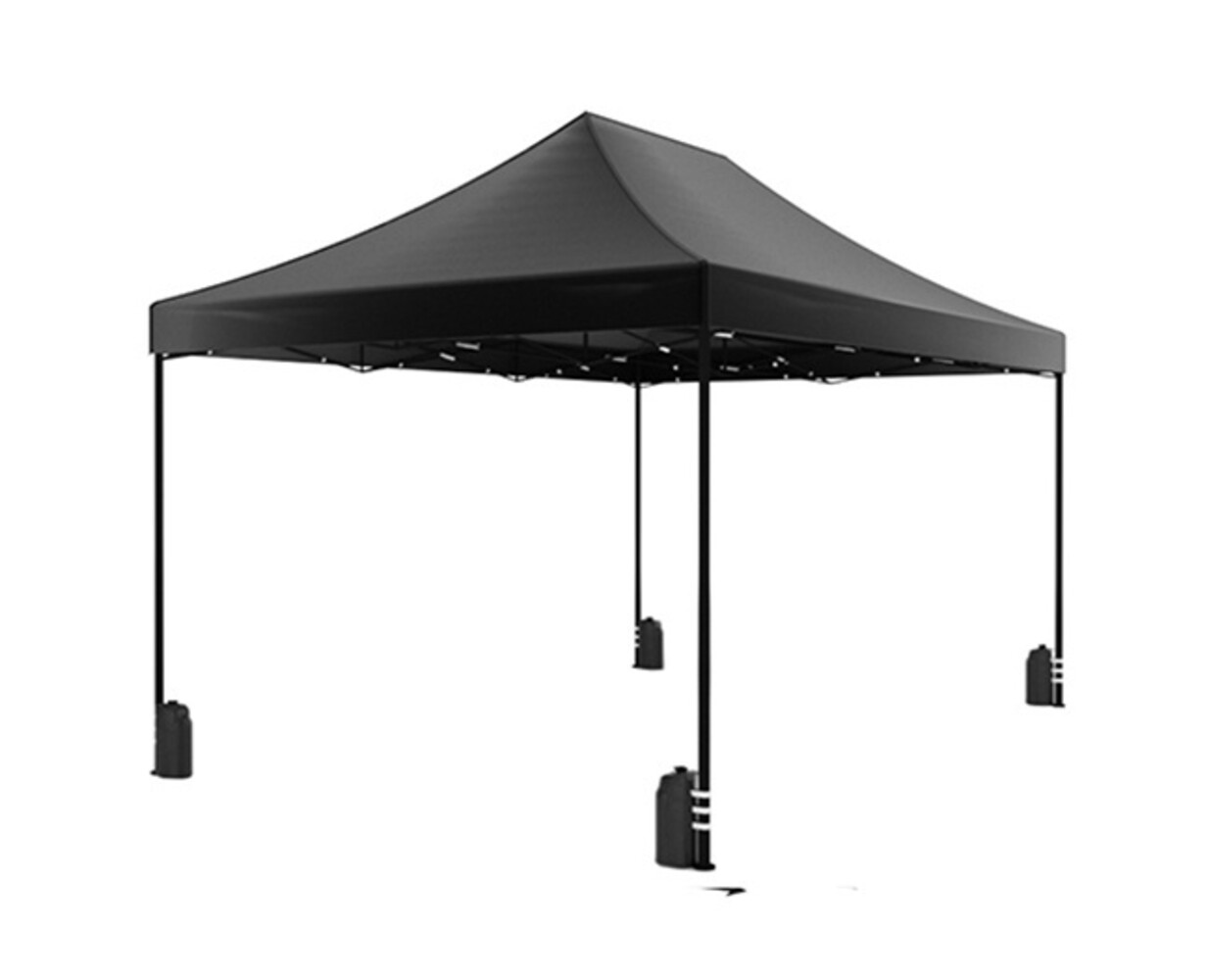 Tonnelle de jardin Easy Up pliable luxe 3x4,5m noir Tonnelle de jardin Easy Up pliable luxe 3x4,5m noir