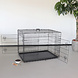 Lizzely Garden & Living Cage pour chien solide 106,5x71x77cm 2 portes Lizzely Garden & Living Cage pour chien solide 106,5x71x77cm 2 portes