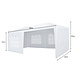 Lizzely Garden & Living Tente de réception 3x6m blanc budget tonnelle de jardin Lizzely Garden & Living Tente de réception 3x6m blanc budget tonnelle de jardin