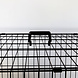 Lizzely Garden & Living Cage pour chien solide 62x47x53cm 2 portes Lizzely Garden & Living Cage pour chien solide 62x47x53cm 2 portes