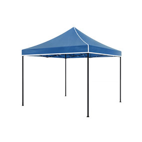 Lizzely Garden & Living Tonnelle de jardin Easy Up pliable luxe 3x3m bleu sans parois latérales