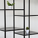 Lizzely Garden & Living Etagère de rangement et à livres, bibliothèque murale industriel Gina acier noir 90x185cm Lizzely Garden & Living Etagère de rangement et à livres, bibliothèque murale industriel Gina acier noir 90x185cm