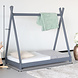 Lizzely Garden & Living Lit pour bambin Michelle gris 148x76x137cm lit pour enfant Lizzely Garden & Living Lit pour bambin Michelle gris 148x76x137cm lit pour enfant