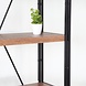 Lizzely Garden & Living Etagère de rangement et à livres, bibliothèque murale industriel Dex MDF 70x185cm Lizzely Garden & Living Etagère de rangement et à livres, bibliothèque murale industriel Dex MDF 70x185cm