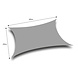 Lizzely Garden & Living Voile d'ombrage imperméable gris 2x4m Lizzely Garden & Living Voile d'ombrage imperméable gris 2x4m