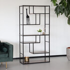 Etagère de rangement bibliothèque murale Kirja MDF 84x168cm