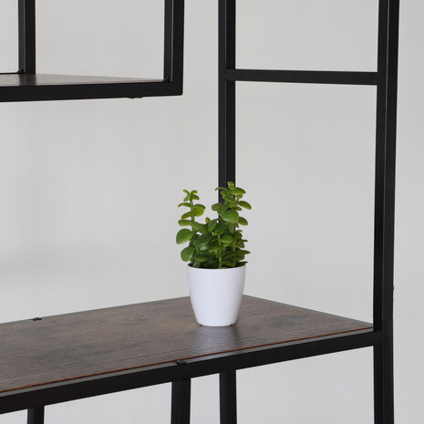 Lizzely Garden & Living Etagère de rangement bibliothèque murale Kirja MDF 84x168cm