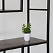Lizzely Garden & Living Etagère de rangement bibliothèque murale Kirja MDF 84x168cm Lizzely Garden & Living Etagère de rangement bibliothèque murale Kirja MDF 84x168cm