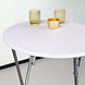 Lizzely Garden & Living Table haute mange debout blanc 60cm Lizzely Garden & Living Table haute mange debout blanc 60cm