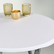 Lizzely Garden & Living Table haute mange debout blanc 60cm Lizzely Garden & Living Table haute mange debout blanc 60cm