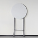 Lizzely Garden & Living Table haute mange debout blanc 60cm Lizzely Garden & Living Table haute mange debout blanc 60cm