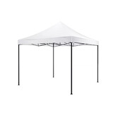 Lizzely Garden & Living Tonnelle de jardin Easy Up pliable luxe 3x3m blanc sans parois latérales Lizzely Garden & Living Tonnelle de jardin Easy Up pliable luxe 3x3m blanc sans parois latérales