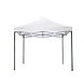 Lizzely Garden & Living Tonnelle de jardin Easy Up pliable luxe 3x3m blanc sans parois latérales Lizzely Garden & Living Tonnelle de jardin Easy Up pliable luxe 3x3m blanc sans parois latérales