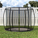 Lizzely Garden & Living Trampoline pour installation au sol 244x50cm avec filet de protection Lizzely Garden & Living Trampoline pour installation au sol 244x50cm avec filet de protection