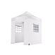 Lizzely Garden & Living Tonnelle de jardin Easy Up pliable luxe 2x2m blanc Lizzely Garden & Living Tonnelle de jardin Easy Up pliable luxe 2x2m blanc