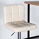 Lizzely Garden & Living Tabouret de bar Anel simili cuir beige Lizzely Garden & Living Tabouret de bar Anel simili cuir beige
