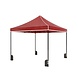 Lizzely Garden & Living Tonnelle de jardin Easy Up pliable luxe 3x3m rouge sans parois latérales Lizzely Garden & Living Tonnelle de jardin Easy Up pliable luxe 3x3m rouge sans parois latérales