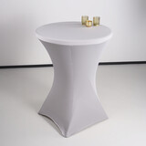 Lizzely Garden & Living Housse pour table haute mange debout 80cm gris Lizzely Garden & Living Housse pour table haute mange debout 80cm gris