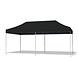 Lizzely Garden & Living Tonnelle de jardin Easy Up pliable semi prof 3x6m noir (tubes en aluminium 30mm) sans parois latérales Lizzely Garden & Living Tonnelle de jardin Easy Up pliable semi prof 3x6m noir (tubes en aluminium 30mm) sans parois latérales