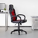 Lizzely Garden & Living Fauteuil de jeu et de bureau Velda rouge et noir Lizzely Garden & Living Fauteuil de jeu et de bureau Velda rouge et noir