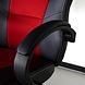 Lizzely Garden & Living Fauteuil de jeu et de bureau Velda rouge et noir Lizzely Garden & Living Fauteuil de jeu et de bureau Velda rouge et noir