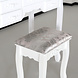Lizzely Garden & Living Coiffeuse Bella avec tabouret et miroir table de maquillage Lizzely Garden & Living Coiffeuse Bella avec tabouret et miroir table de maquillage