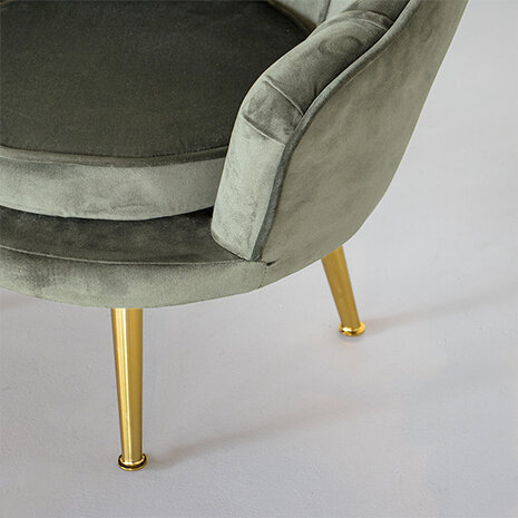 Lizzely Garden & Living Fauteuil enfant Belle vert foncé canapé 1 place