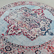 Lizzely Garden & Living Tapis rond vintage 140cm blanc rouge oriental avec motifs Lizzely Garden & Living Tapis rond vintage 140cm blanc rouge oriental avec motifs