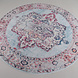 Lizzely Garden & Living Tapis rond vintage 140cm blanc rouge oriental avec motifs Lizzely Garden & Living Tapis rond vintage 140cm blanc rouge oriental avec motifs