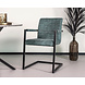 Lizzely Garden & Living Chaise de salle à manger Kuge Design vert avec accoudoirs Lizzely Garden & Living Chaise de salle à manger Kuge Design vert avec accoudoirs
