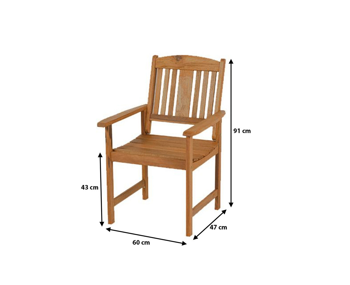 Chaise de jardin royale REKE